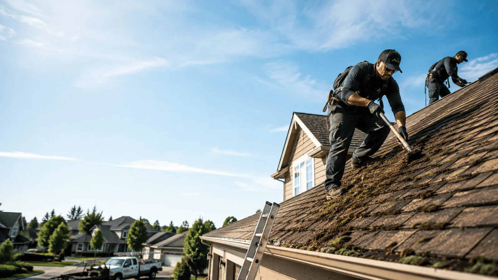 Roof Moss Removal in Dana, IN near me
